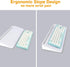 Small Glass Desktop Whiteboard Dry Erase Board, Desk Board Buddy with 2 Markers, 1 Eraser for Office, Home, School