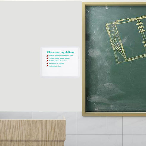 Dry Erase Board, 14 x 11 inches Magnetic Whiteboard with Black Marker and 2 Magnets