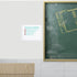 Dry Erase Board, 14 x 11 inches Magnetic Whiteboard with Black Marker and 2 Magnets