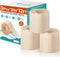 YHOVID 3Pcs Hydrocolloid Roll for Wound Care, Hydrocolloid Patch Bandages with Self-Adhesive, Bed