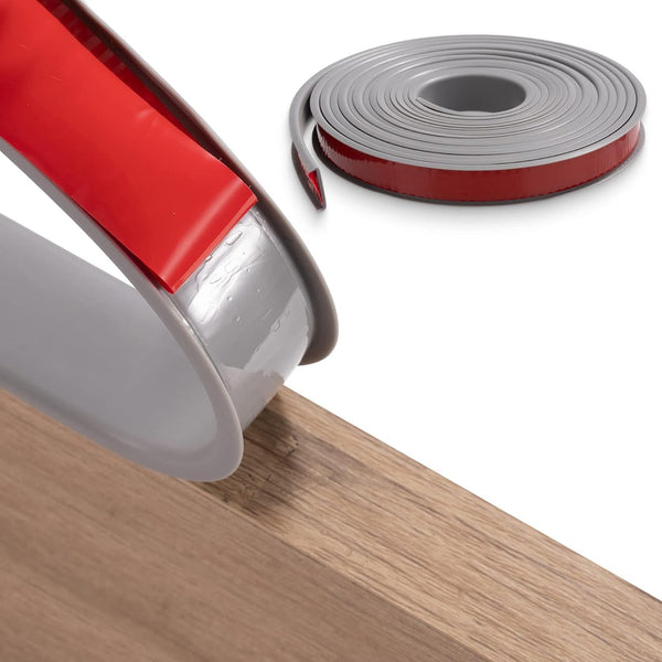 U-Shape Edge Banding, 16.4ft TPE Self Adhesive Veneer Edging Trim Flexible Corner