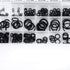 225pcs/18 Sizes Rubber O Ring Kit, Washer Seals Gasket Assortment Set for Car Auto Vehicle Repair with Case