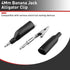 VCXBVD 4Mm Probe(PPTK0023), 2pcs Banana Jack Alligator Clip for Power Power Circuit Probe Accessories