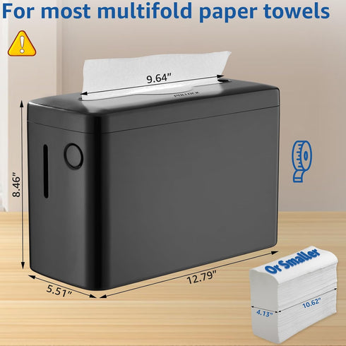 Countertop, Commercial Paper Towel Dispenser Multifold Trifold Paper Towel Holder, Hand Towel Dispenser, Paper Towel