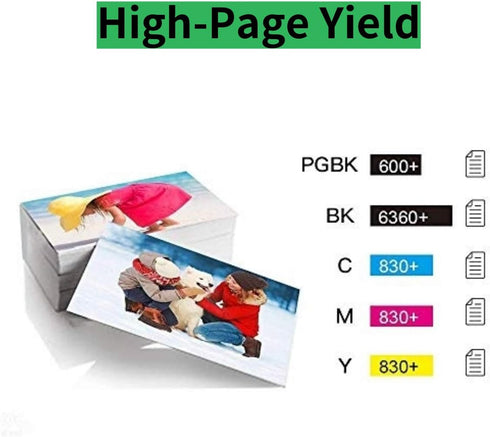 Canon PGI-280 CLI-281 XXL Ink Cartridges, 3SET, 15PK, Compatible with PIXMA TR7520 TS9120 TS8120 TS8220 TS8320 TS6320