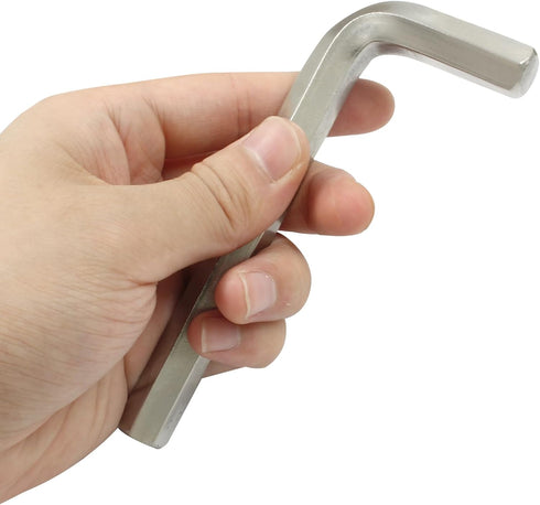 2 Pcs 12mm Hex Key Wrench Set, Small L Shaped Allen Key Wrench, Hexagon Spanner for Bike, Furniture Repair