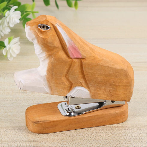 Cute Animal Stapler, Kids Stapler for Office Supplies, Miniature Portable Stapler for Desk and Paper Clips