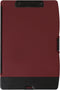Dexas Folio Clipcase Professional Storage Clipboard with Pen Compartment, 9.75 x 14.75, A4, Merlot, Ideal for Teachers