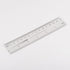 Film Flexible Ruler 6 Inch - 0.1mm Scale PET Plastic Covered Thickened Folding Straight Ruler Measuring Tool