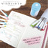 Zebra Mildliner WKT7-HD-BG-AZ Highlighter, 10 Colors with Hard Case, Blue Green
