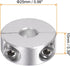 HARFINGTON 2pcs Double Split Shaft Collar for 8mm Shaft, Set Screw Clamp-On Collars for Machine Tools and Industry