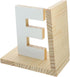 DOITOOL Elegant Wooden Bookends Book End for Desk Book Organizer for Shelf