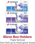 Dealmed Glove Box Holder, Coated Steel Glove Dispenser
