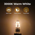 YUIIP G4 LED Bulb, AC/DC 12V JC G4 Bi Pin Bulb, Warm White 3000K 20W Halogen Replacement, Non-Dimmable, 5-Pack