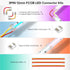 FCOB 12mm 3Pin WS2811 720LED/m 22AWG 3Pin COB Connectors Kit for RGB Smart IC Strip, L-Shaped Corner Connector/Gapless