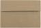JAM PAPER A10 Premium Invitation Envelopes, 6 x 9 1/2, Brown Kraft Paper Bag, 50/Pack