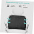 Ergonomic Memory Foam Lumbar Support Cushion | Ideal for Office Chairs & Car Use