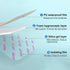 ZMZPA 6x6 (10) Silicone Foam Dressing Gentle Border, Super Absorbent Wound Dressing, Bed Sore Patches, Waterproof