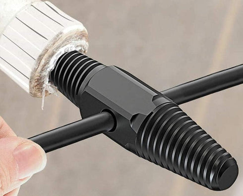 Screw Extractor Tool, Dual-use Water Pipe Screw Removal for 1/2 Inch 3/4 Inch Pipes, Easy Out Extractor