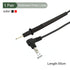 YOKIVE 1 Pair Multimeter Probe Cable Test Leads with Banana Connector - Great for Electronic Work (Red, Black, 55Cm)