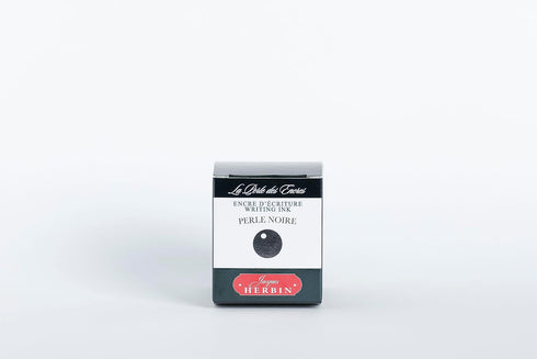 J. Herbin Fountain Pen Ink - 30 ml Bottled - Perle Noire, 1.01 Fl Oz