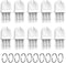 PEUTIER 10pcs Toilet Paper Dispenser Key, Universal Paper Towel Dispenser Key Replacement Tissue