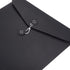 PATIKIL String File Folders, 10 Pack A4 Size Document Organizer Holder Filing Envelopes for Office, Black