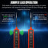 Power Circuit Probe Tester with Overload Protection, Polarity Identify Continuity Short Circuit Tester, 6-24V