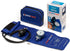 PARAMED Aneroid Sphygmomanometer, Manual Blood Pressure Cuff with Universal Cuff 8.7-16.5", Carrying Case, Blue
