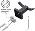 WOWOW Towel Hooks for Bathrooms - Oiled Rubbed Bronze SUS304 Stainless Steel Coat Hook, Heavy Duty Wall Mount