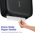 400+ Stardrix Paper Towel Dispenser Wall Mount with Lock Fits Multifold/Trifold/Z-Fold/C-Fold Towels Large Paper Towel