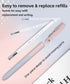 Gel Pens, 5 Pcs Retractable Gel Ink Pens, 0.7mm Fine Point, High-End Series for Journaling School Office Supplies