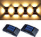 Solar Wall Lights Outdoor, Waterproof LED Fence Lights with Multiple Modes &