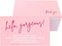 RXBC2011 Hello Gorgeous Thank you for your order cards Thank you for