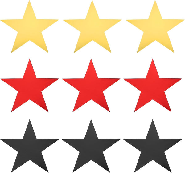 MECCANIXITY Star Cutouts Paper – Five Star Confetti Cutouts for Birthday Party Classroom Wedding Wall Decorations, 5.9