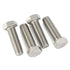 M10-1.5 x 30mm Hex Head Screw Bolts, Fully Threaded Stainless Steel 18-8, Quantity 10