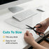 PIPRE 13"x15", Dual-Sided Desk Pad Protector, Desk Mat with Non-Slip - Waterproof PVC Office Desk Blotter for Mouse