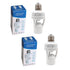 uuhafsa PIR Motion Sensor Light Socket, E26/E27 Smart Lamp Bulb Holder Adapter Auto