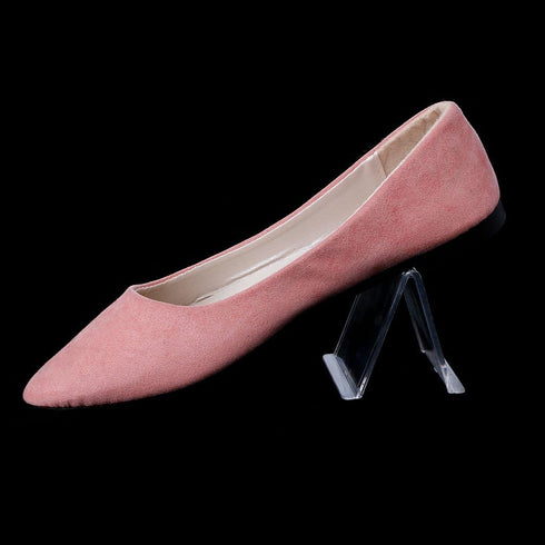 AQausONIC Multifunction Acrylic Shoes Display Stand Shoe Rack Shelf Holder Shop