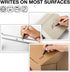 ZEYAR Permanent Marker Pens, Extra Fine Tip (1mm), Waterproof & Smear Proof Ink, Quick Drying, 3 Black, 1 Red, 1 Green,