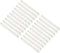 uxcell Drawer Slides, 20Pcs 180mm - Plastic Drawer Rails, Side Mounted Grooved
