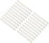 uxcell Drawer Slides, 20Pcs 180mm - Plastic Drawer Rails, Side Mounted Grooved
