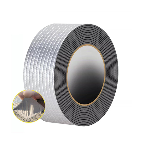 Butyl Tape, Waterproof Sealant Tape for RV Marine Window, Silicone Glass Roof Leak Patching (33ft x 2in)