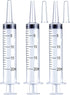 20ml Syringe for Liquid, Oral, Scientific Labs, Measurement, Dispensing, 3 Pack with Cap