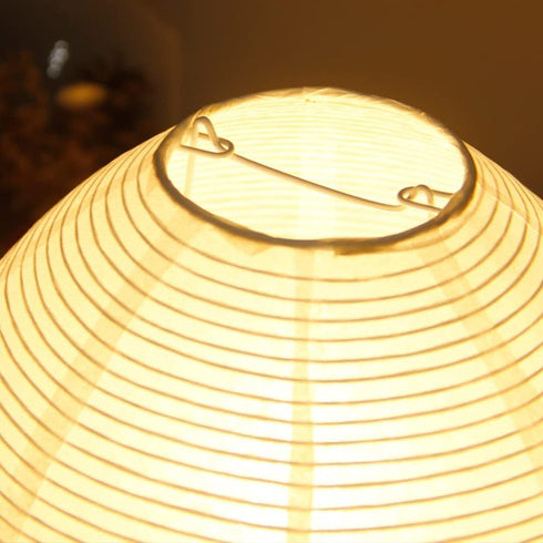 Cozy 8inch) Small Table Lamp, Cute Paper Lamp, Ambient Lighting Lamp, Bedside Lamp, Minimalist Warm Glow Light
