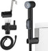 NESTLEAP Matte Black Handheld Bidet Sprayer for Toilet - Durable ABS Bathroom Jet