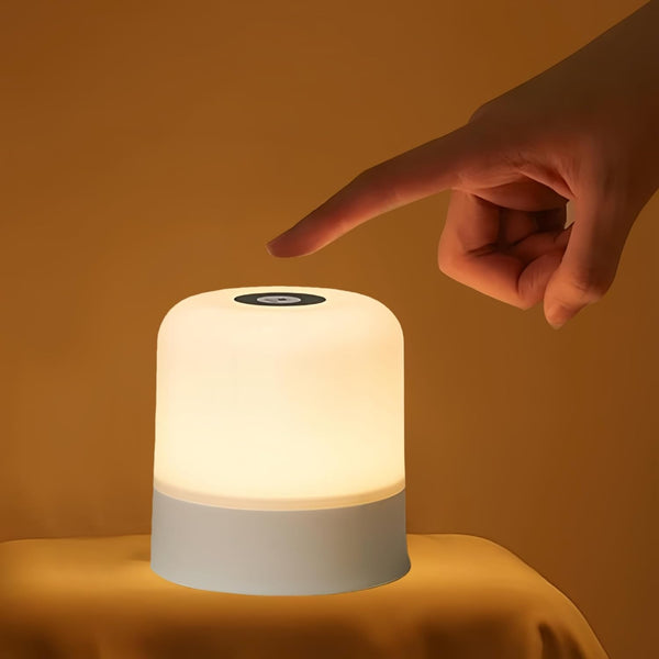 Cravonel Portable Baby Night Light, 3 Color Egg Lights for Nursery, 2400mAh, Small