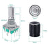 5 Set 360 Degree Rotary Encoder Code Switch - Push Button EC11 Digital Potentiometer with 20mm Handle Length