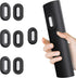 Vaszu Magnetic Remote Control Holder Wall Mount Self-Adhesive, 6 Pack Upgraded Silicone Remote