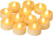 CANDLE CHOICE Battery Operated Flameless Tea Lights Bright Flickering LED Tealight Candles